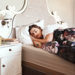 Good health starts with good sleep. Cropped shot of a beautiful young woman sleeping in her bed.