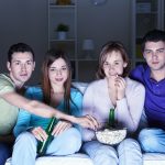 Viewing movies at home